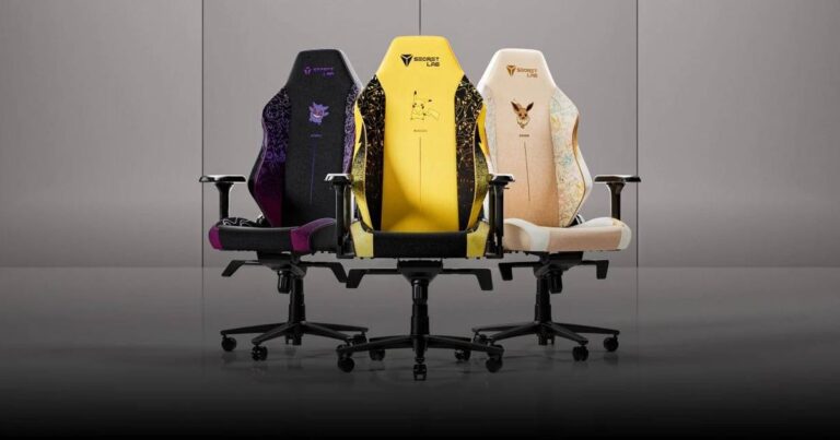 Jouer sur une chaise Pokémon unique ? Soudain, c'est possible