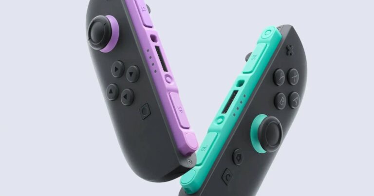Édition limitée ? Vous pouvez commander le nouveau Joy-Con violet et vert pour Nintendo Switch 2 en un rien de temps