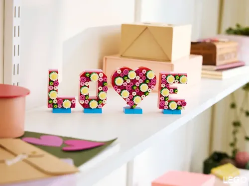Lettres d'amour LEGO