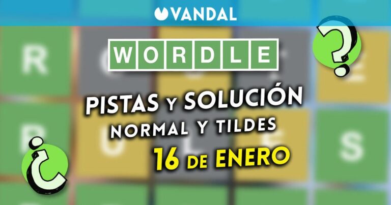 Wordle en espagnol et accents aujourd'hui, vendredi 16 janvier : Indices et solution au mot caché