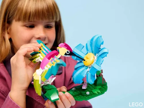 LEGO Creator 3 en 1 animaux sauvages colibri coloré