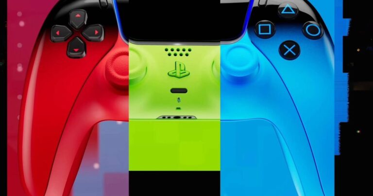 Des contrôleurs PlayStation 5 frappants en route