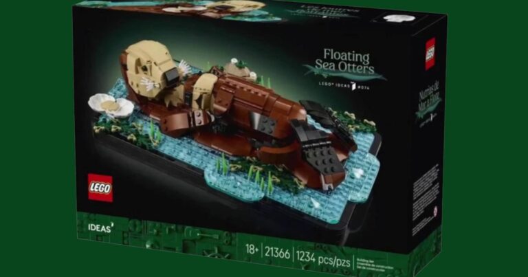 Est-ce que LEGO Ideas 21366 Loutres de mer flottantes sera le prochain ensemble 18+ ?