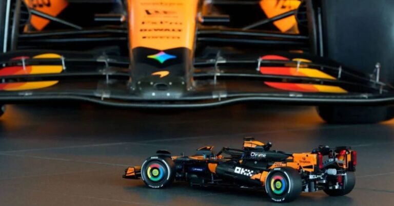 Fuite du nouveau set LEGO Technic Formule 1 : McLaren MCL39 en détail