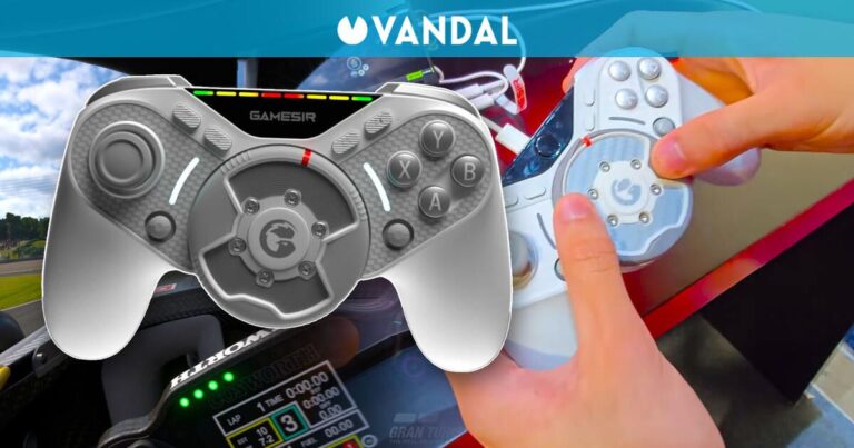 Une manette avec volant intégré : la nouvelle invention de GameSir qui veut révolutionner la simulation de course