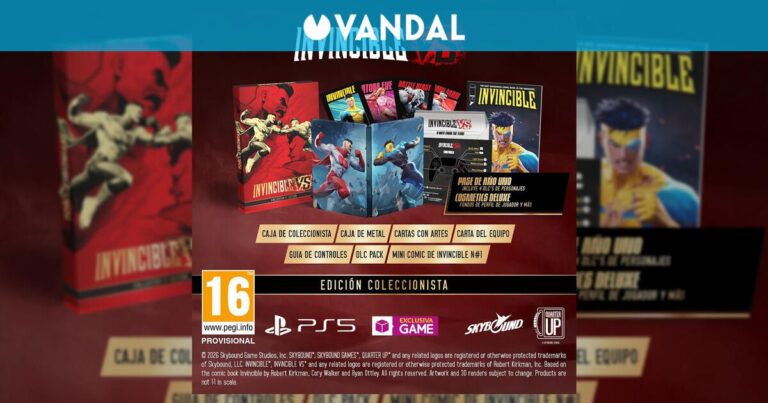 Vous pouvez dès maintenant précommander le spectaculaire Invincible VS et son JEU exclusif Edition Collector