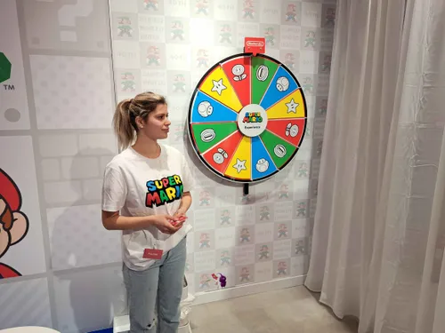 Roue des prix Mario Experience
