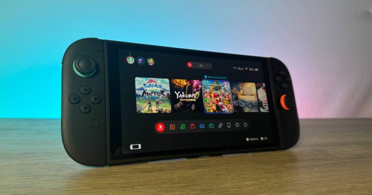 De cette façon, vous améliorez immédiatement la console de jeu Nintendo.