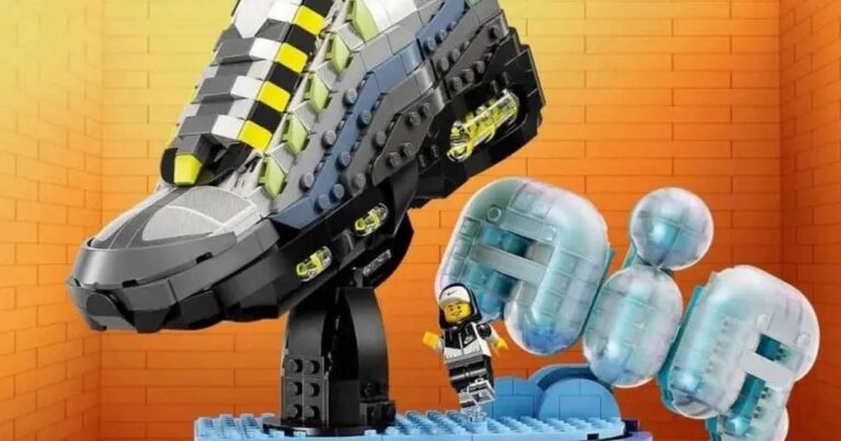 Cette nouvelle chaussure LEGO Nike n'est pas pour vos pieds mais pour le placard