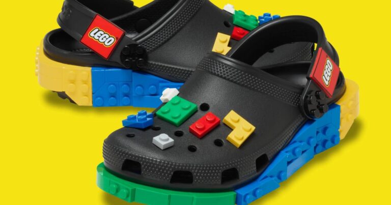 La nouvelle collection LEGO Crocs apparaît avec des accessoires saisissants