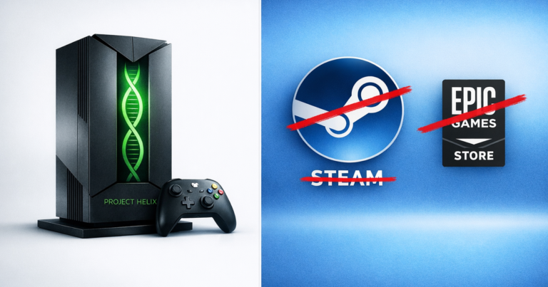 Pas de Steam ou d'Epic Games sur la prochaine console Xbox ?
