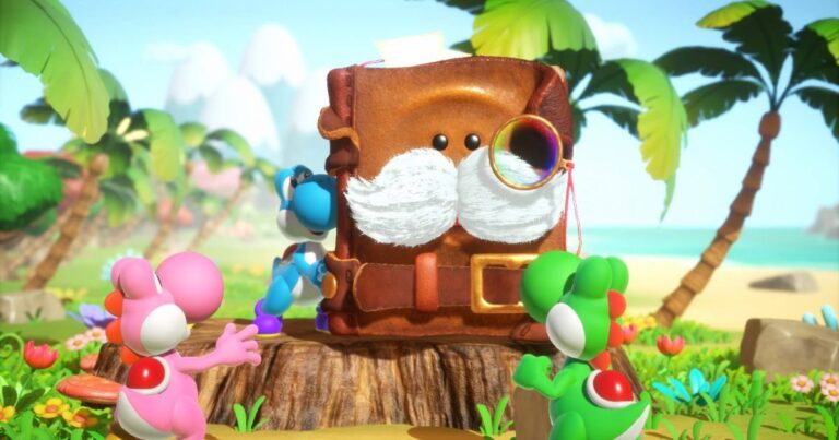 Aperçu de Yoshi et le livre mystérieux – découvrez le monde de Mario