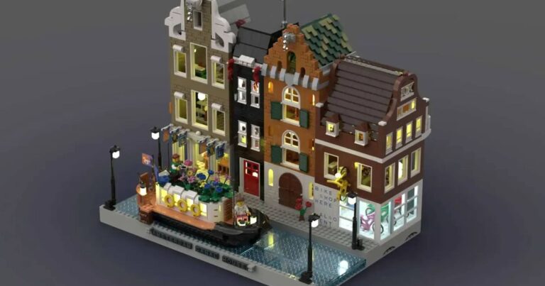 Cet ensemble LEGO Amsterdam devient un fait
