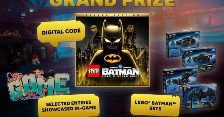 Construisez votre propre Batmobile LEGO et courez la chance de gagner de superbes prix