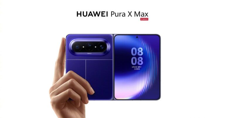 Huawei devance la concurrence avec le nouveau pliable Pura X Max