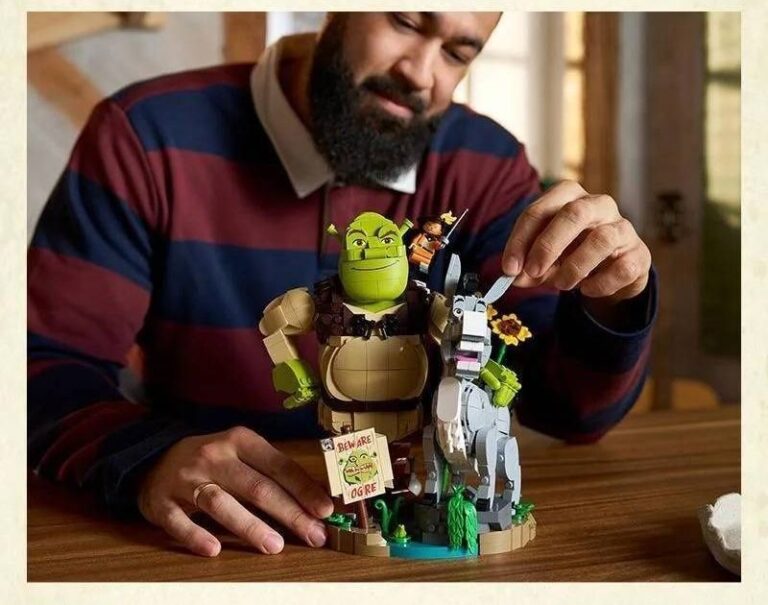Les premières images du set LEGO Shrek sont apparues : c'est ce que vous voulez voir