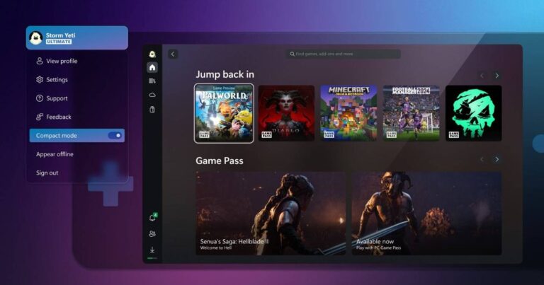 Microsoft apporte la version Xbox Big Picture aux ordinateurs portables et tablettes