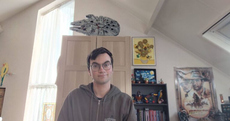 Toby dépense en moyenne 300 euros par mois pour son passe-temps LEGO