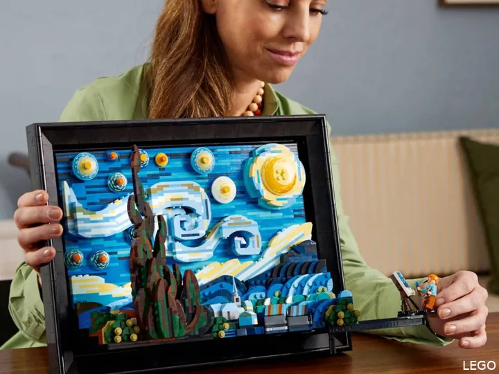 LEGO Ideas Vincent van Gogh La nuit étoilée