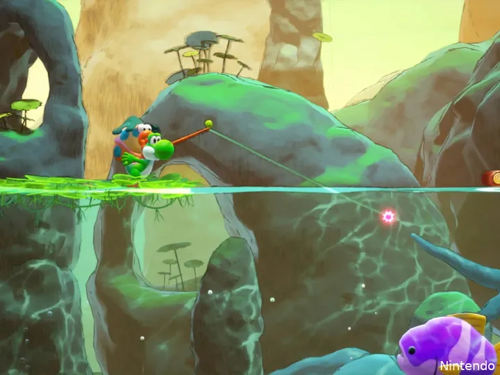 Yoshi et le livre mystérieux Critique du poisson XGN