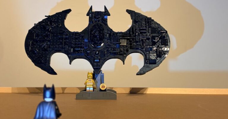 Procurez-vous dès maintenant le logo LEGO Batman pour environ 50 euros ! (prix le plus bas)
