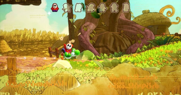 Ce nouveau jeu Yoshi regorge d'ennemis que vous n'oublierez pas de sitôt