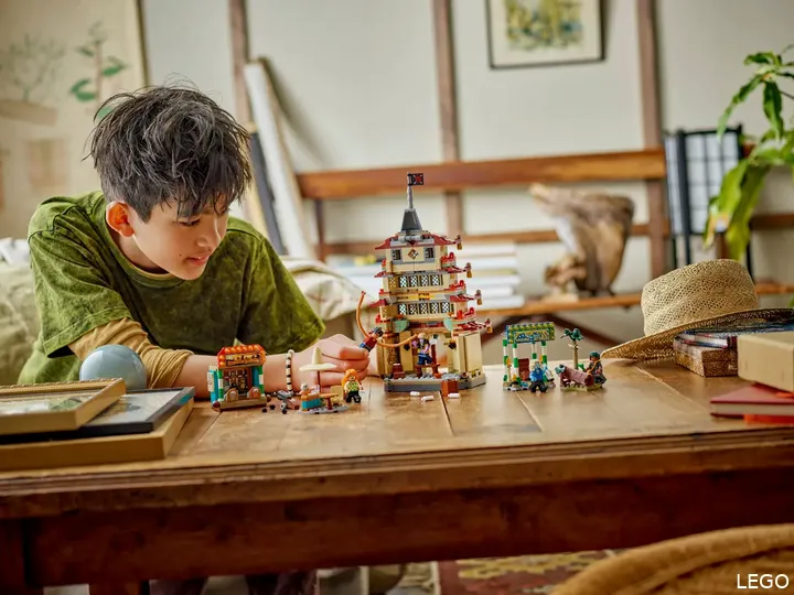 bataille de LEGO One Piece au parc Arlong