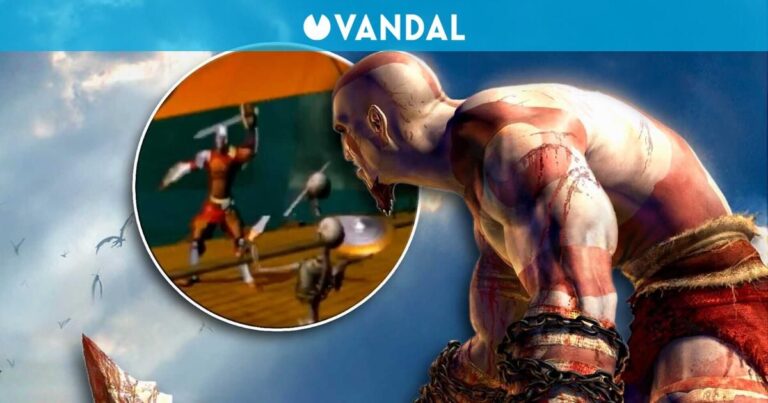 Cela allait être très différent : le premier God of War avait un Kratos avec un casque, une armure et même les Ailes d'Icare.