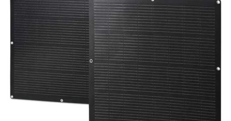 L'action surprend avec des panneaux solaires plug and play que vous installez vous-même