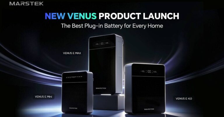 Marstek met le paquet sur les batteries domestiques et lance trois nouveaux produits