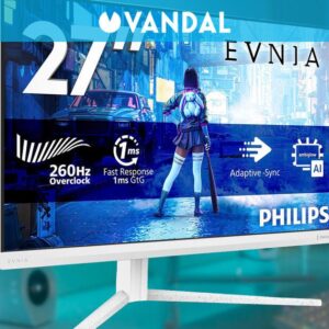 Philips Evnia 27M2N5201P : Un moniteur tout terrain avec Ambiglow amélioré et 240 Hz pour 179 euros