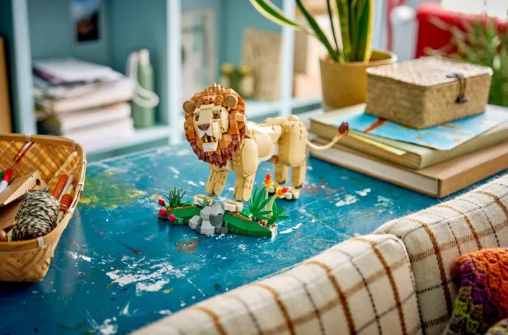 Animaux sauvages : lion majestueux Note moyenne 0 sur 5 étoiles (0)