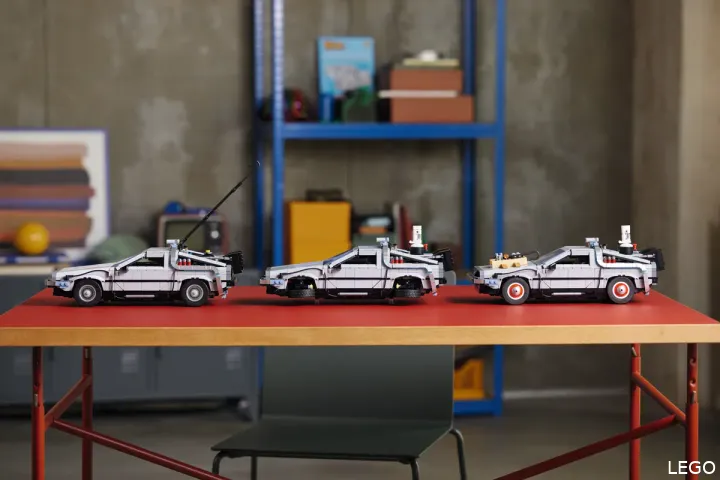 LEGO retour vers le futur Delorean