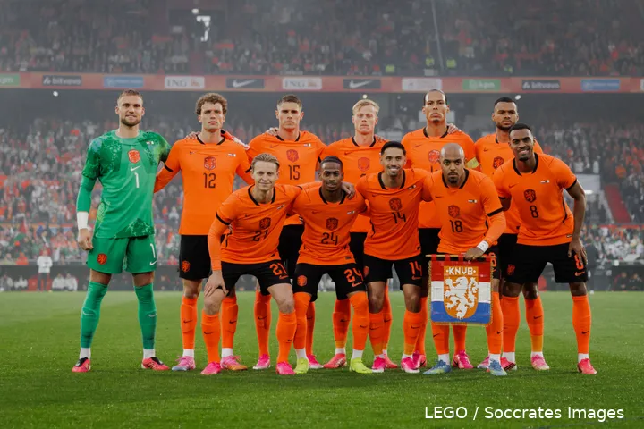 Pantalon coupe du monde LEGO orange