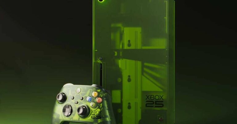 La console Xbox 25e anniversaire est translucide et réserve des surprises cachées