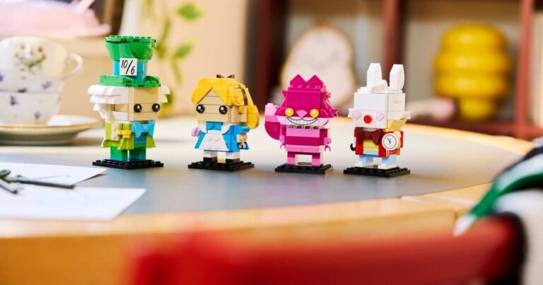 Les fans de Disney se précipitent vers le nouvel ensemble BrickHeadz d'Alice au pays des merveilles de LEGO