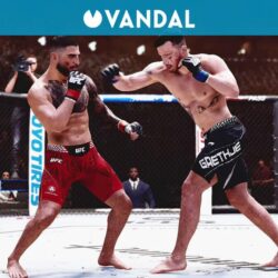 Nous simulons le combat entre Illia Topuria et Justin Gaethje dans l'UFC 6 et ce sera le vainqueur selon le jeu vidéo