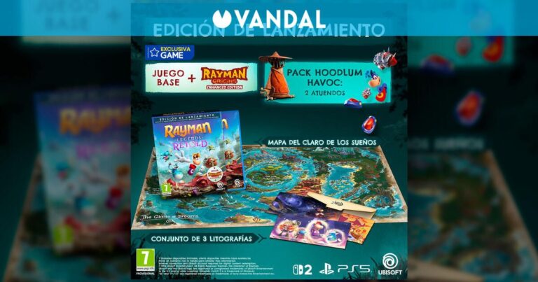 Vous pouvez désormais précommander Rayman Legends Retold sur GAME, et sa Launch Edition en exclusivité