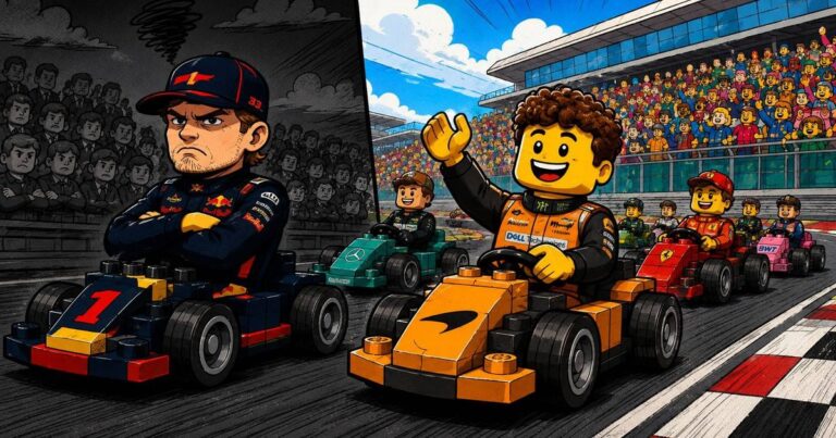 Chronique : Verstappen qualifie LEGO d'enfantin, mais sa réaction est vraiment aigre