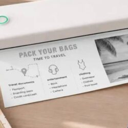 Connaissez-vous déjà ce gadget d'action pratique ? Cette imprimante tient simplement dans votre sac
