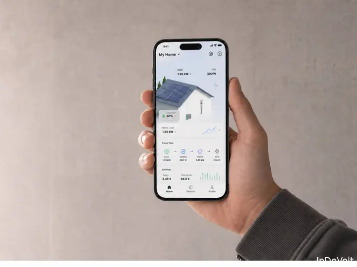 Application de batterie domestique InDeVolt