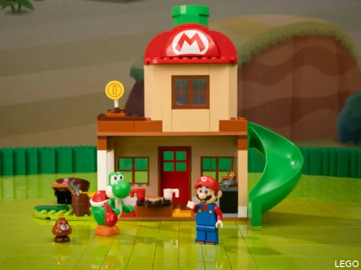 LEGO Super Mario 72057 Yoshi chez Mario