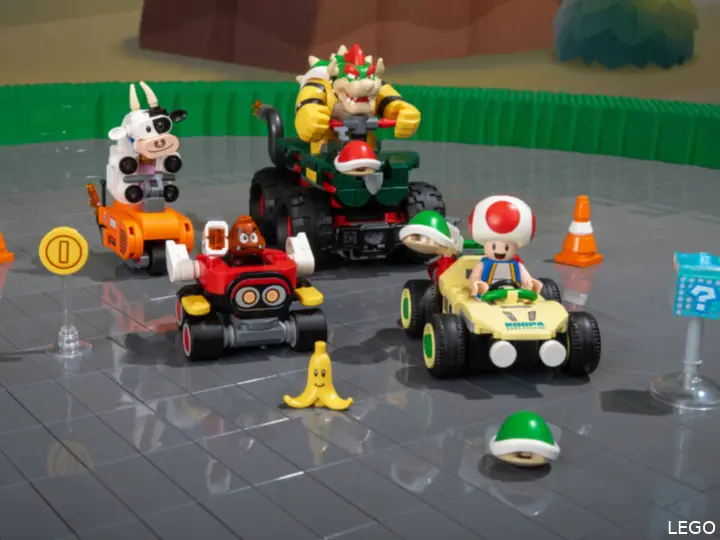 LEGO Super Mario 72058 Mario Kart – La course folle de Bowser