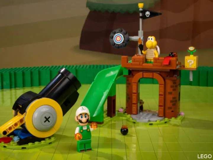 LEGO Super Mario 72061 La bataille de Fire Luigi contre Koopa Troopa