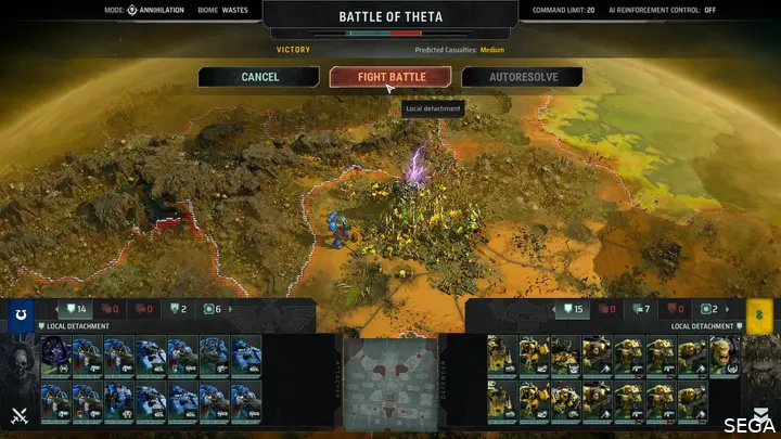 Planète Total War Warhammer 40k