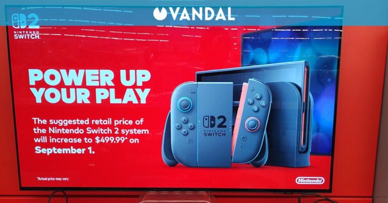Nintendo commence à avertir dans les magasins que le prix de la Switch 2 augmentera très bientôt