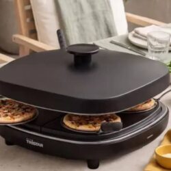 Rendez chaque soirée pizza amusante avec le mini four à pizza Tristar chez Action
