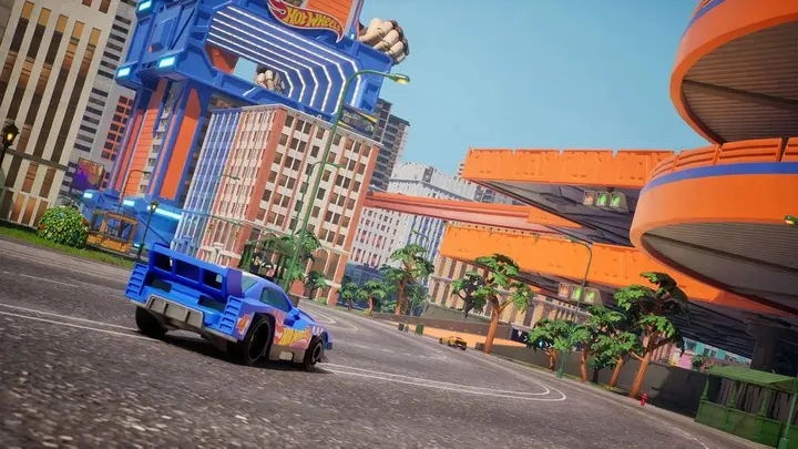 Hot Wheels, course infinie
