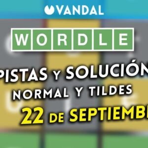 Solution Wordle en espagnol et accents aujourd'hui 22 septembre et indices sur le mot caché