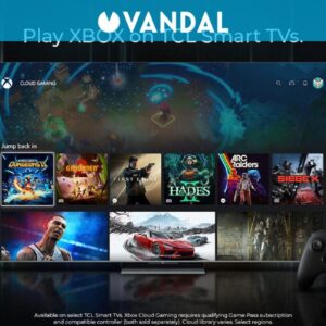 XBOX s'agrandit : annonce un accord avec TCL pour proposer son application sur davantage de téléviseurs